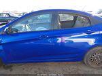 2013 Hyundai Accent Gls Blue vin: KMHCT4AE4DU309938