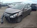 2013 Hyundai Accent Gls Бежевый vin: KMHCT4AE4DU325508