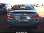 2013 Hyundai Accent Gls Gray vin: KMHCT4AE4DU386857