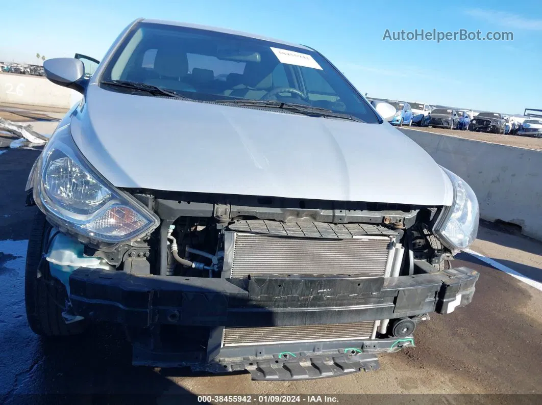 2013 Hyundai Accent Gls Silver vin: KMHCT4AE4DU502039