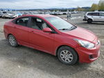 2014 Hyundai Accent Gls Red vin: KMHCT4AE4EU686223