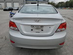 2014 Hyundai Accent Gls Silver vin: KMHCT4AE4EU720953