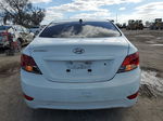 2014 Hyundai Accent Gls White vin: KMHCT4AE4EU736795