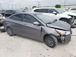 2015 Hyundai Accent Gls Gray vin: KMHCT4AE4FU798943