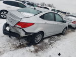 2015 Hyundai Accent Gls Silver vin: KMHCT4AE4FU831455