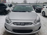 2015 Hyundai Accent Gls Silver vin: KMHCT4AE4FU831455