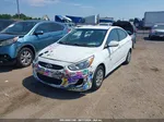 2015 Hyundai Accent Gls White vin: KMHCT4AE4FU835649