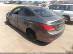 2015 Hyundai Accent Gls Gray vin: KMHCT4AE4FU858008