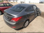 2015 Hyundai Accent Gls Gray vin: KMHCT4AE4FU858008