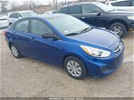 2015 Hyundai Accent Gls Синий vin: KMHCT4AE4FU880977