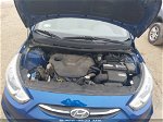 2015 Hyundai Accent Gls Blue vin: KMHCT4AE4FU880977