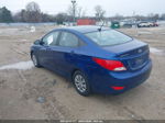 2015 Hyundai Accent Gls Blue vin: KMHCT4AE4FU880977