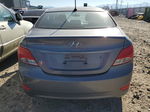 2015 Hyundai Accent Gls Gray vin: KMHCT4AE4FU883250