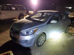 2015 Hyundai Accent Gls Silver vin: KMHCT4AE4FU897617