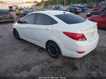 2015 Hyundai Accent Gls White vin: KMHCT4AE4FU899271