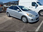 2015 Hyundai Accent Gls Silver vin: KMHCT4AE4FU902718