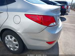 2015 Hyundai Accent Gls Silver vin: KMHCT4AE4FU902718