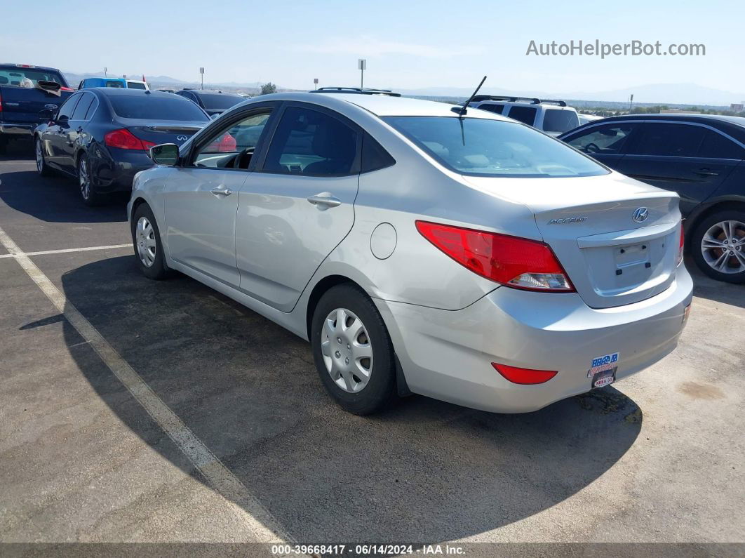 2015 Hyundai Accent Gls Серебряный vin: KMHCT4AE4FU902718