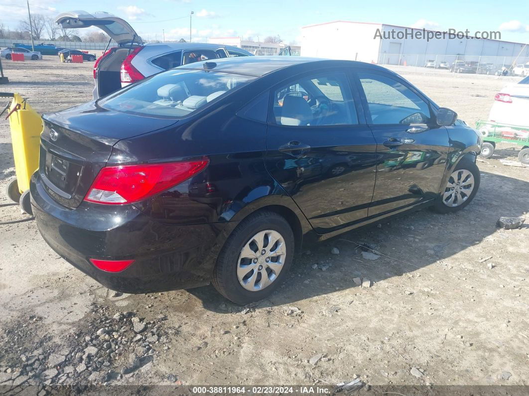 2015 Hyundai Accent Gls Black vin: KMHCT4AE4FU906249