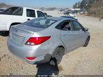 2015 Hyundai Accent Gls Silver vin: KMHCT4AE4FU929885