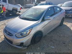 2015 Hyundai Accent Gls Silver vin: KMHCT4AE4FU929885