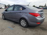 2015 Hyundai Accent Gls Gray vin: KMHCT4AE4FU937940