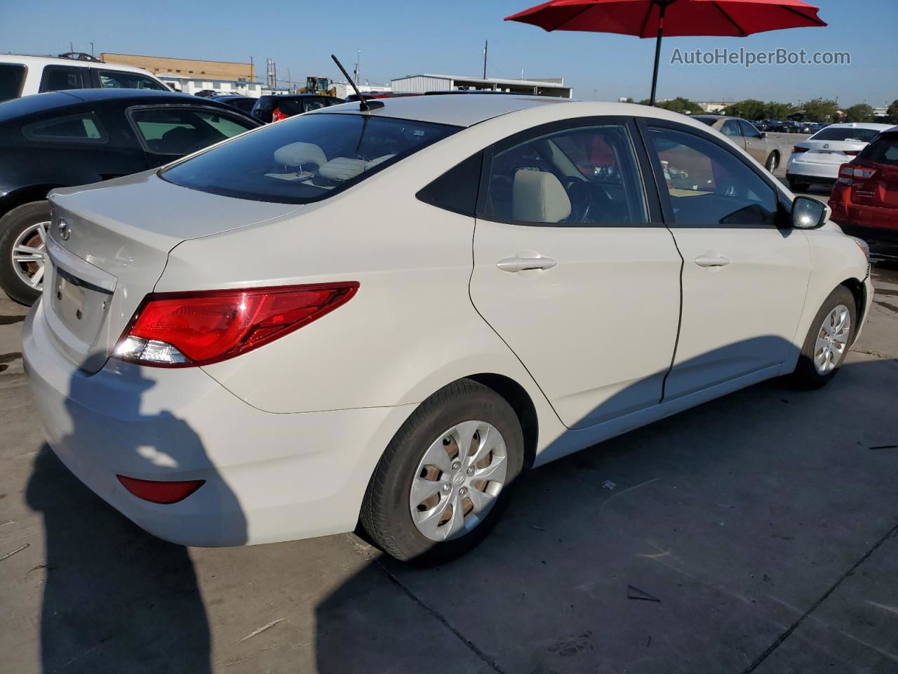 2015 Hyundai Accent Gls Gray vin: KMHCT4AE4FU939445