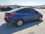 2016 Hyundai Accent Se Синий vin: KMHCT4AE4GU057922