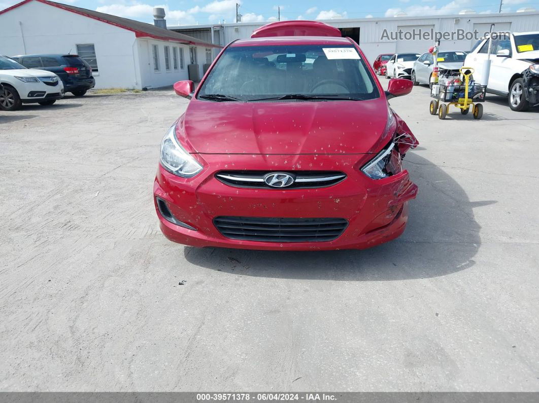 2016 Hyundai Accent Se Red vin: KMHCT4AE4GU072694