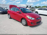 2016 Hyundai Accent Se Red vin: KMHCT4AE4GU072694