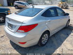 2016 Hyundai Accent Se Silver vin: KMHCT4AE4GU077944