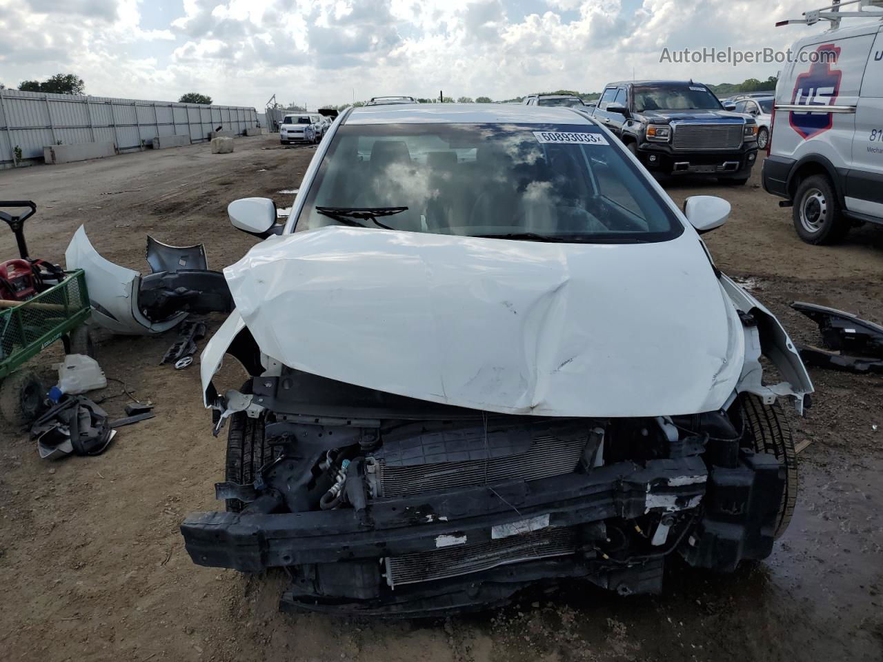 2016 Hyundai Accent Se White vin: KMHCT4AE4GU092430