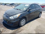 2016 Hyundai Accent Se Черный vin: KMHCT4AE4GU110599