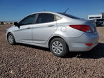 2016 Hyundai Accent Se Silver vin: KMHCT4AE4GU113597