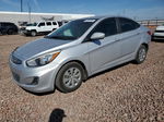 2016 Hyundai Accent Se Silver vin: KMHCT4AE4GU113597