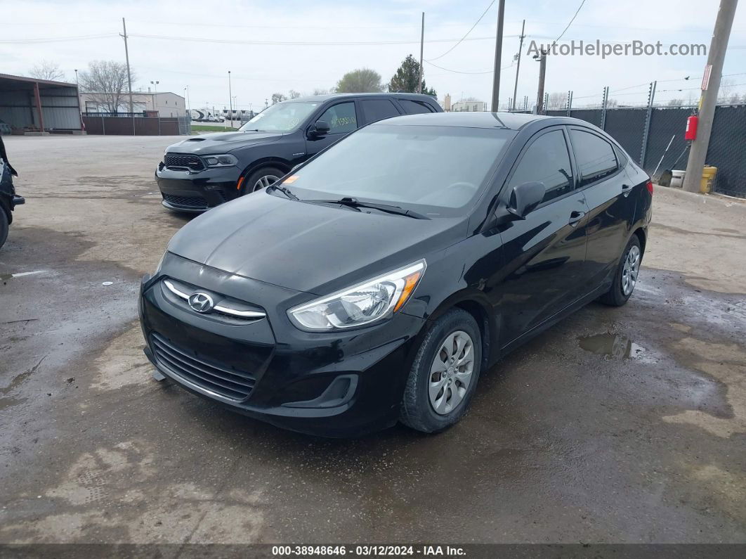 2016 Hyundai Accent Se Black vin: KMHCT4AE4GU123322