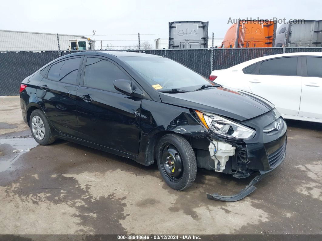 2016 Hyundai Accent Se Black vin: KMHCT4AE4GU123322