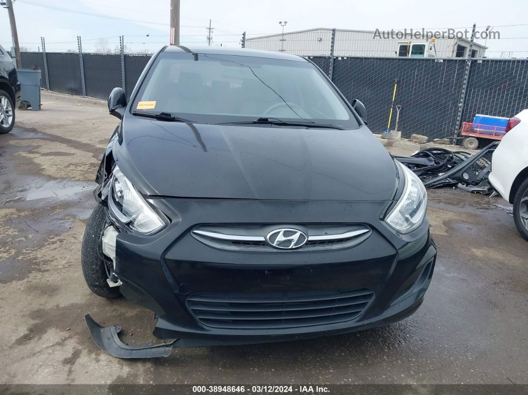 2016 Hyundai Accent Se Black vin: KMHCT4AE4GU123322