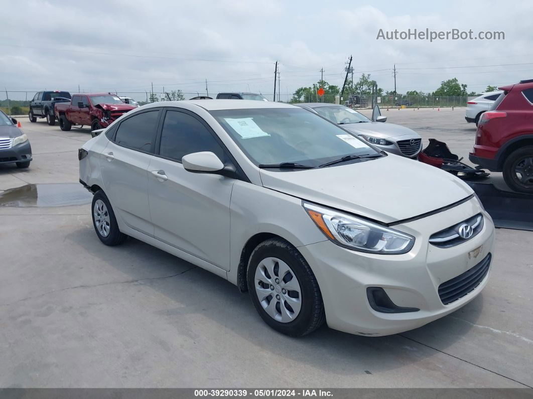 2016 Hyundai Accent Se Tan vin: KMHCT4AE4GU151900