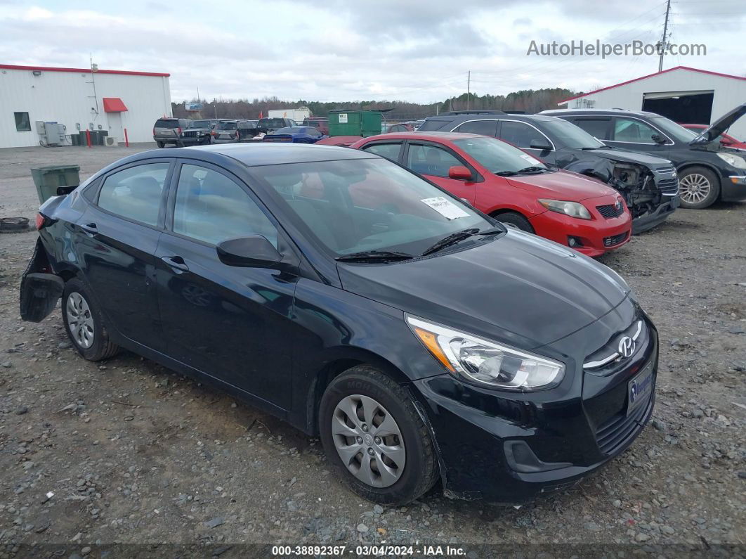 2016 Hyundai Accent Se Black vin: KMHCT4AE4GU155901