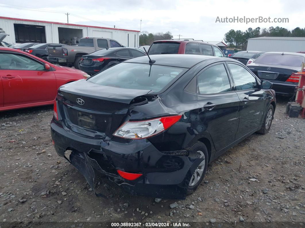 2016 Hyundai Accent Se Black vin: KMHCT4AE4GU155901