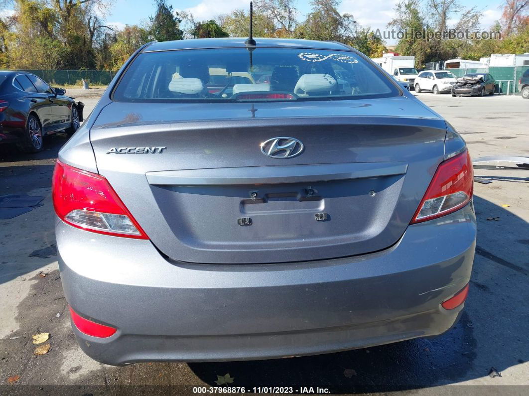 2016 Hyundai Accent Se Gray vin: KMHCT4AE4GU944548