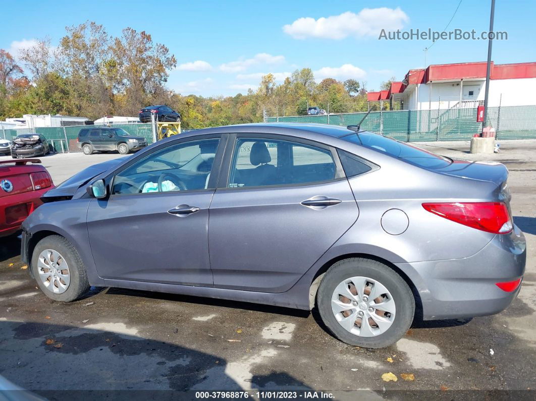 2016 Hyundai Accent Se Gray vin: KMHCT4AE4GU944548