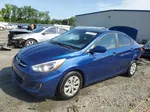 2016 Hyundai Accent Se Синий vin: KMHCT4AE4GU981681