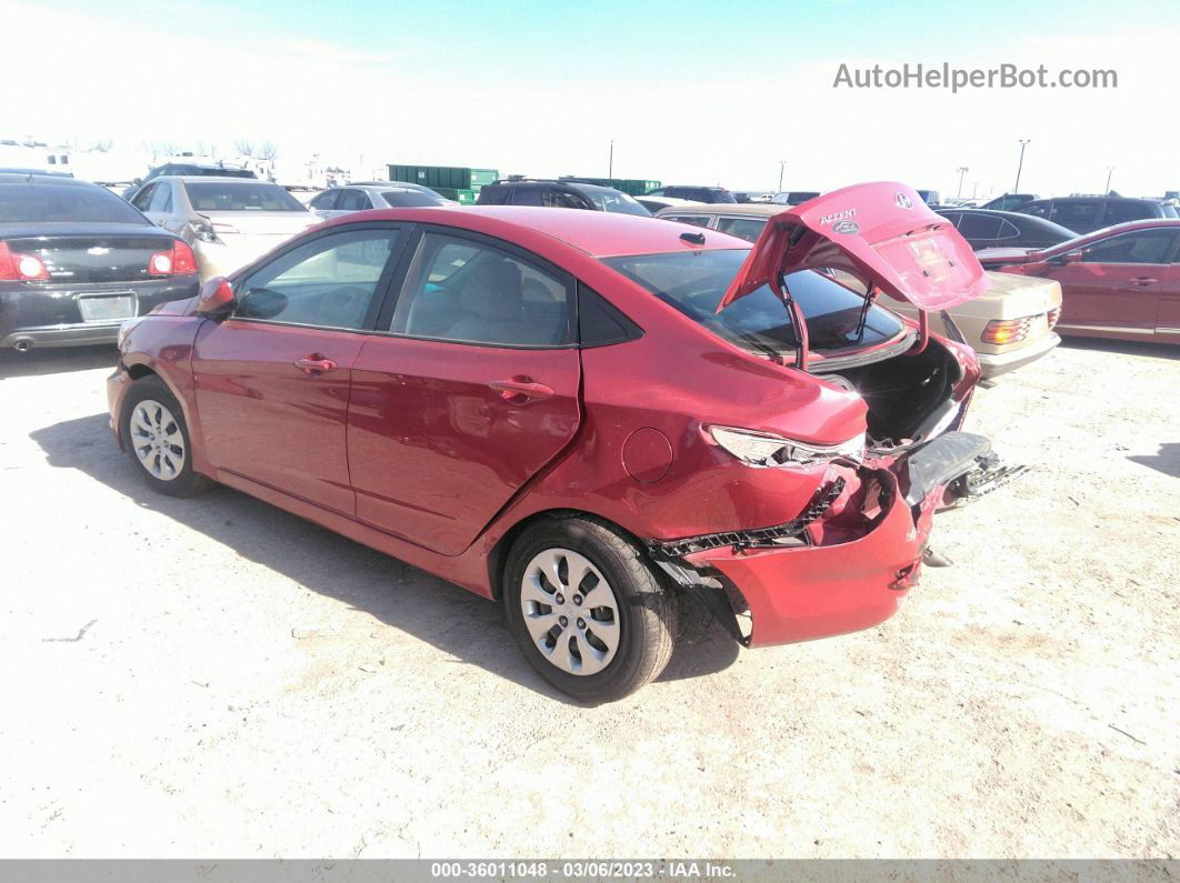 2017 Hyundai Accent Se Red vin: KMHCT4AE4HU182470