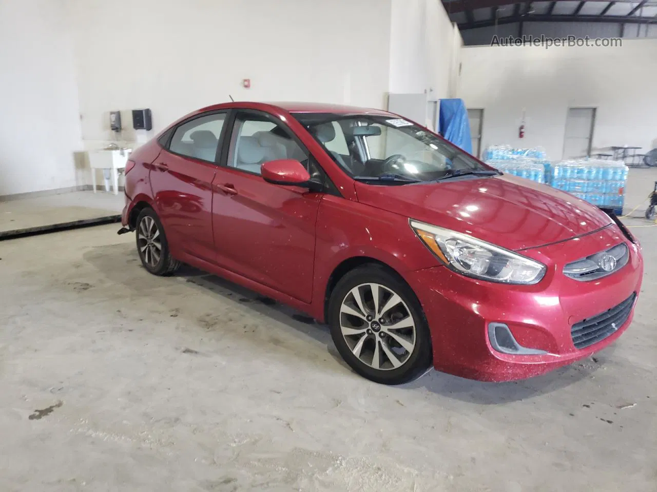 2017 Hyundai Accent Se Красный vin: KMHCT4AE4HU249875