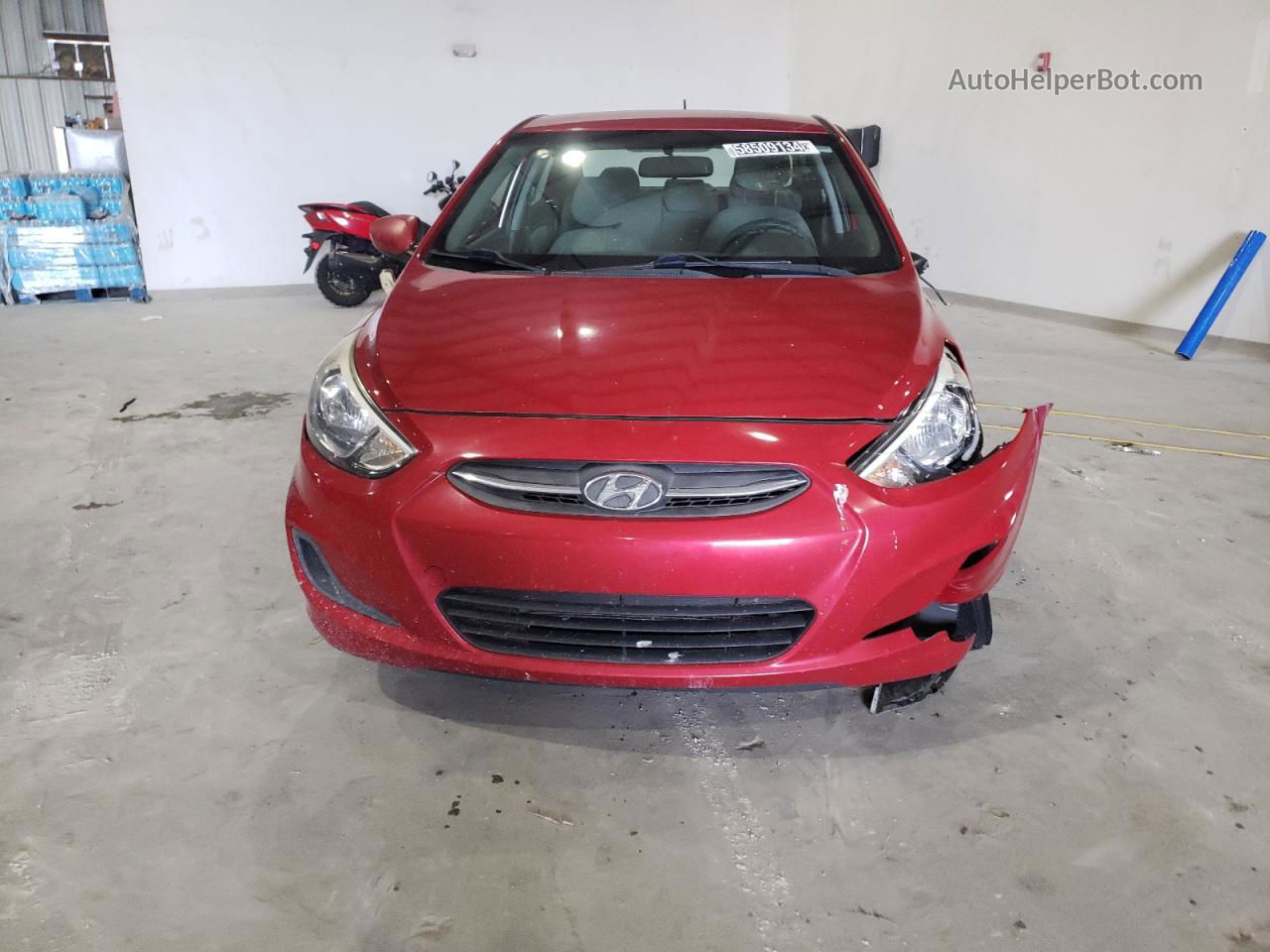 2017 Hyundai Accent Se Red vin: KMHCT4AE4HU249875