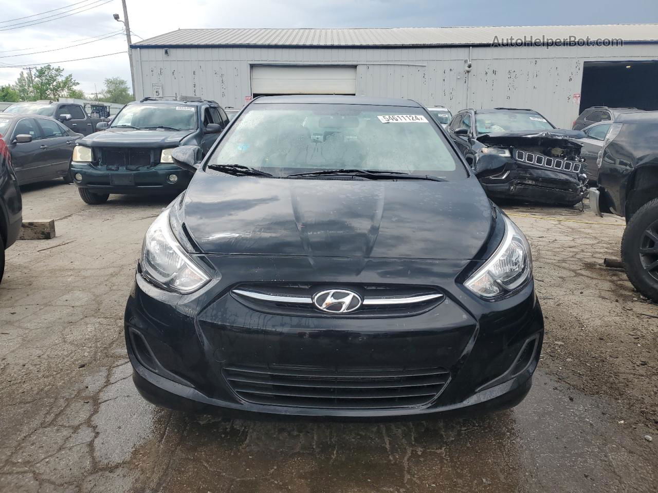 2017 Hyundai Accent Se Black vin: KMHCT4AE4HU359406