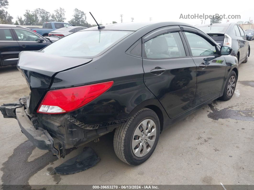 2017 Hyundai Accent Se Black vin: KMHCT4AE4HU371247