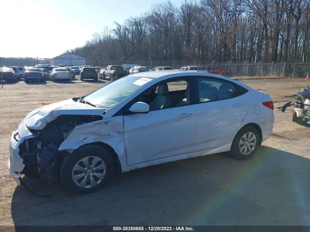 2017 Hyundai Accent Se White vin: KMHCT4AE4HU379042